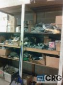 Lot - remaining contents of maintenance room, includes - vacuum cleaner parts, bags, belts, etc