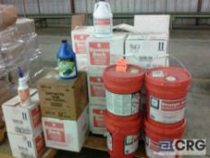 Lot of (25) cases/buckets of floor care products, includes (18) cases Spartan Bounce Back Floor