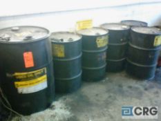 Lot of (14+/-) barrels of asst waste oil/burnable fluids