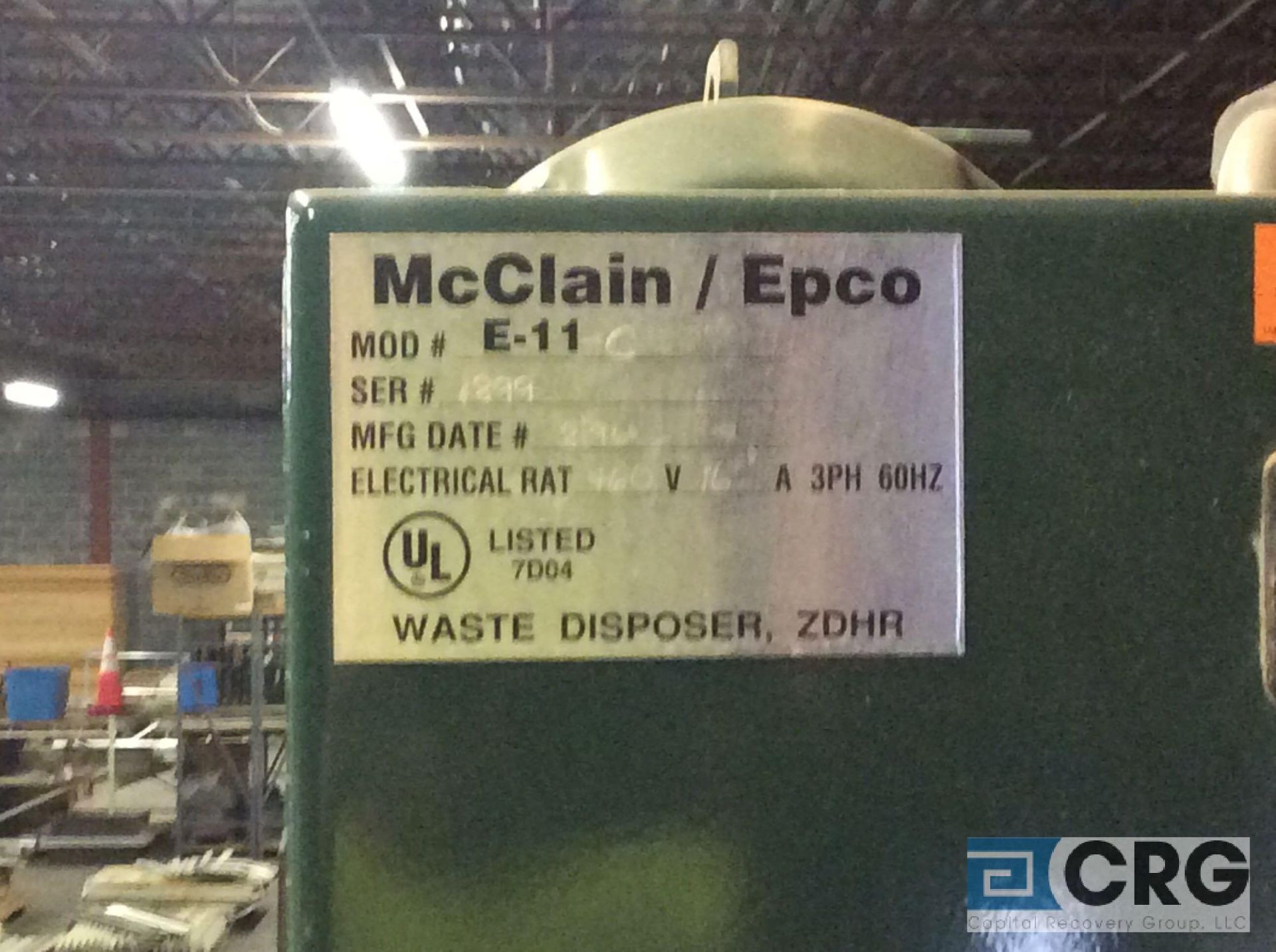 McClain Epco baler, m/n E-11-C, 36" x 60" bales - Image 2 of 2