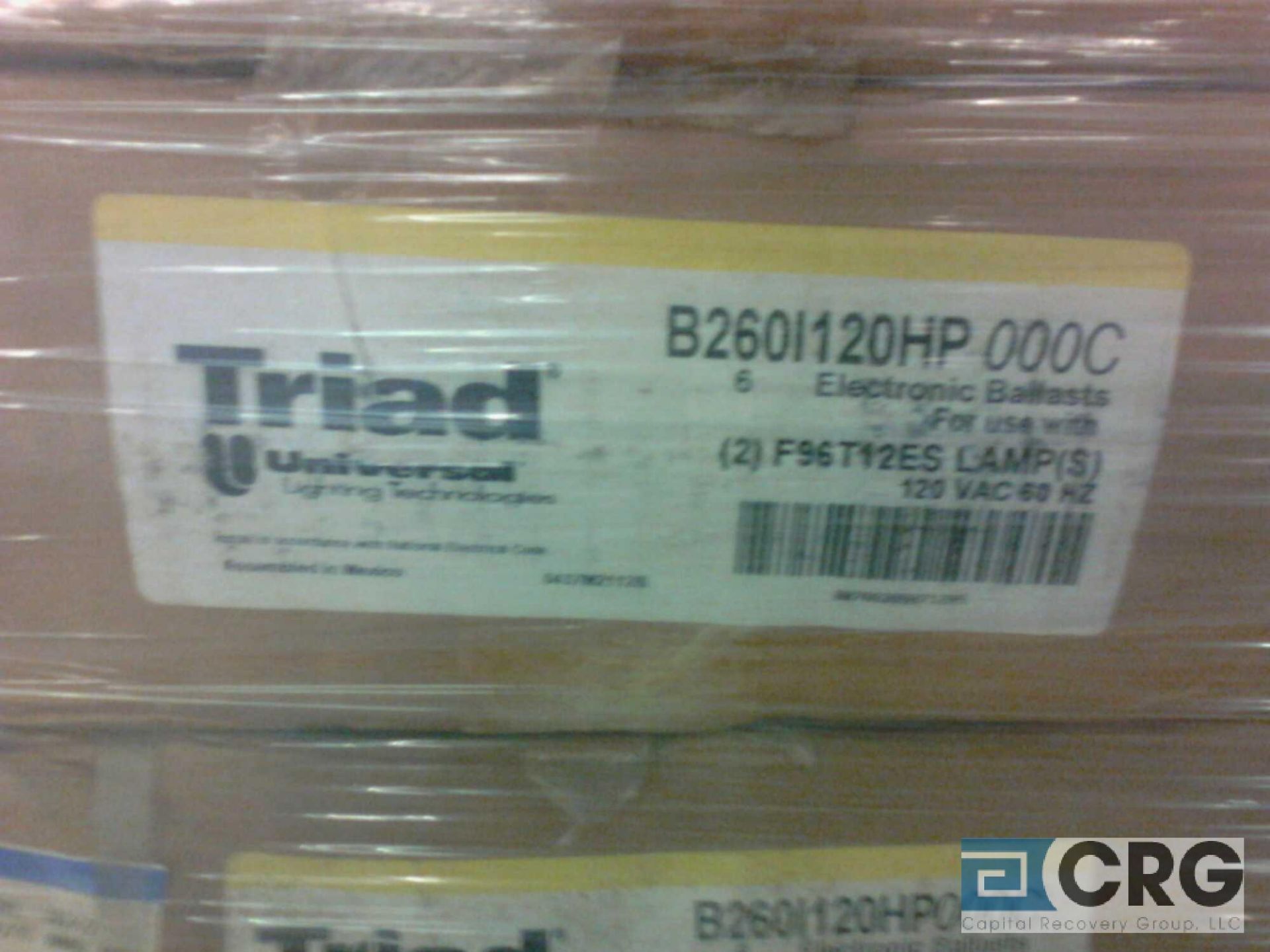 Lot of (550) asst lighting ballasts by Triad, Osram, Basic-12, etc - Image 2 of 4