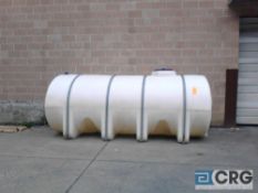 1500-gallon poly tank, empty