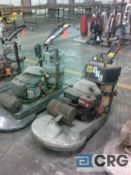 Lot of (2) 11-hp propane floor buffers, both are Pioneer 2100 Superbuffers, one with Honda engine,