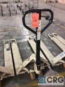 Crown PTH-50 hydraulic pallet jack, 5000 lb capacity