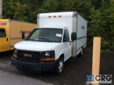 2004 GMC 15' box truck vin #1GDHG31U741904828, 150,546 miles, AT, 6.0 litre engine, S/A, dual rears,