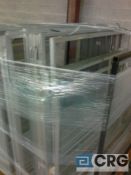 Lot of (25) framed glass door partitions