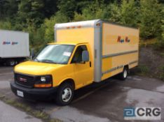 2008 GMC 16' box Truck vin # 1GDJG31K281904404, 139,454 miles, AT, 6.0 litre gas engine, S/A, dual