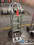 Lot of (2) Magliner 500 lb cap 2- wheel solid tire hand trucks