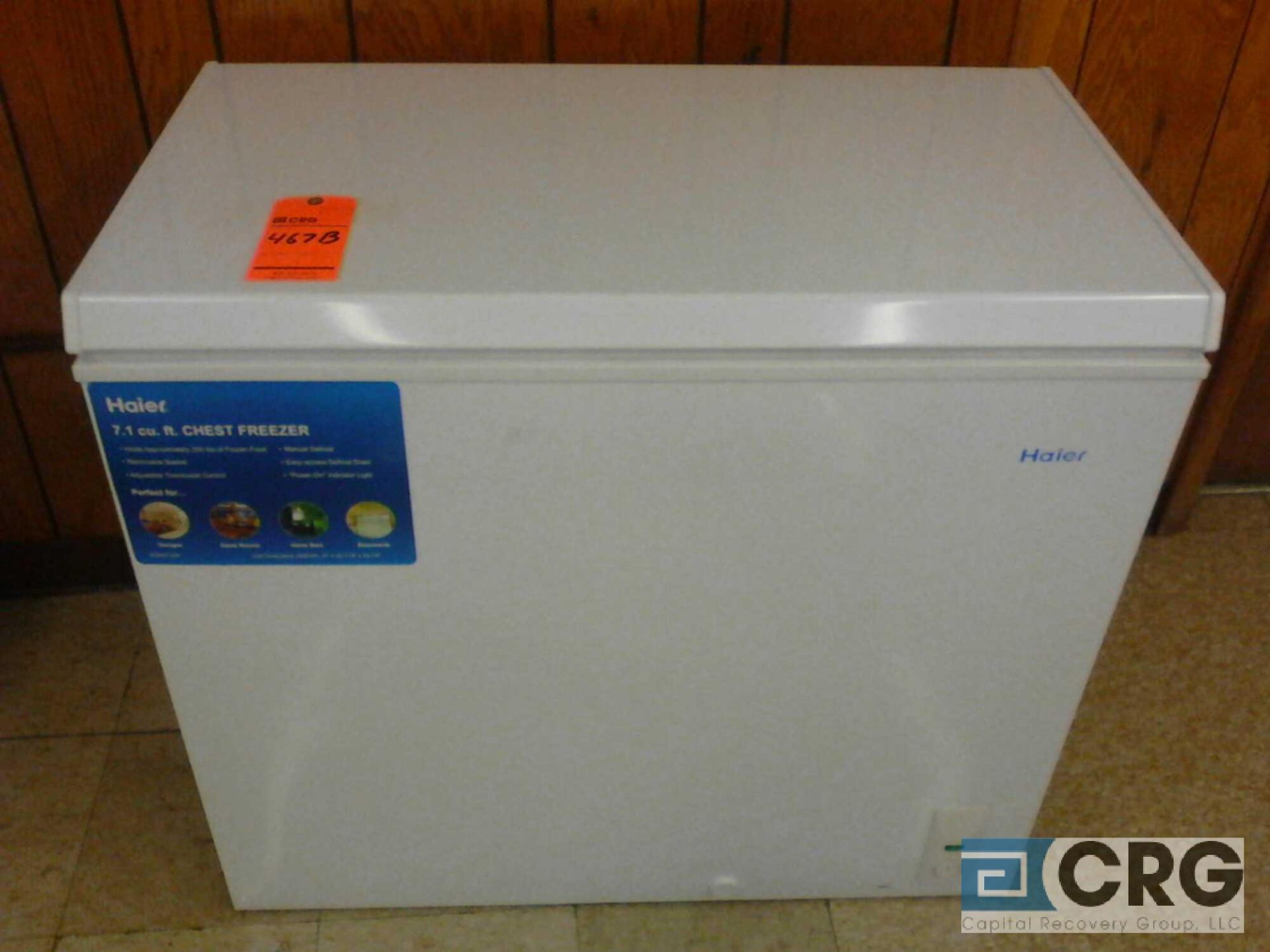 Hair 7.1 cu ft chest freezer