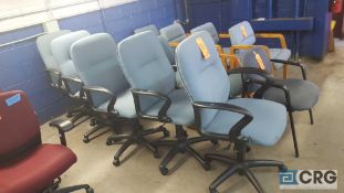 Lot of (5) high back executive chairs