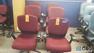 Lot of (6) assorted executive chairs