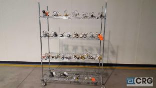 Lot of (19) assorted air (gas) regulators and accessories, etc. (located next to lot 293)