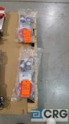 Lot of two Nor-Cal, model GVP-3002-ISO gate valves, s/ns 09-35006 and 09-35005, new.