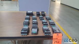 Lot of 15 assorted devices, including 12 Cal Controls # 3200, (2) Omega controls, and one Omega