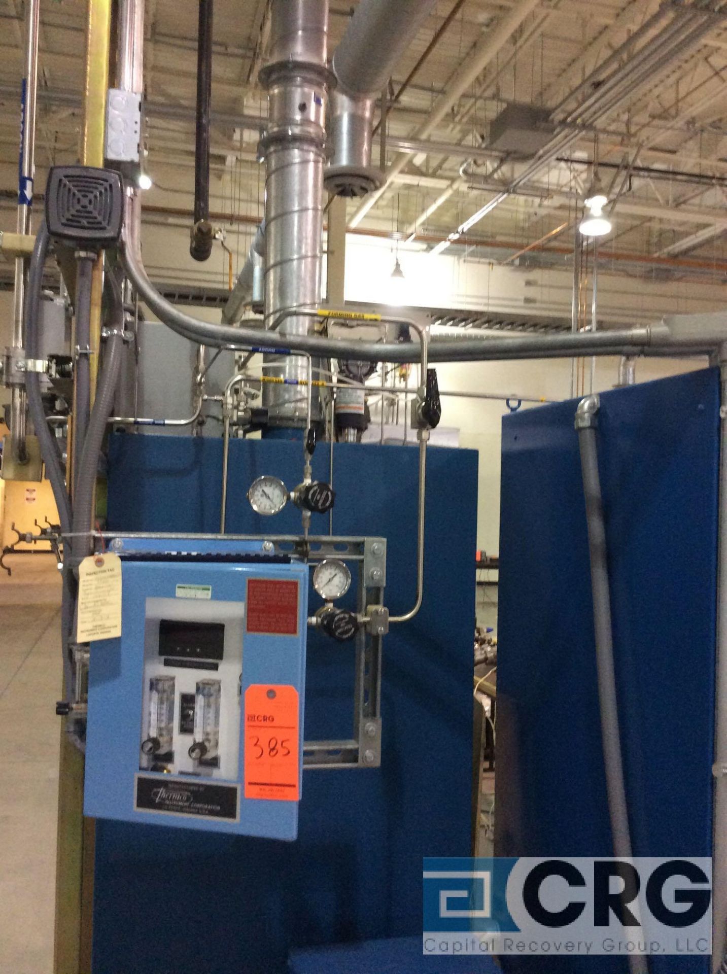 (2) L & L Special Furnace Co TBU 848 tube furnaces, 8 zone each , with PLC controls, (1) Linde multi - Image 11 of 17