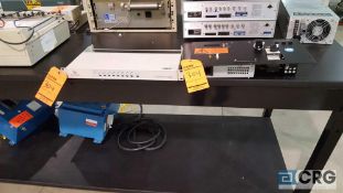 Lot of two assorted devices, including one Avocent Autoview 200 control module, and one mfg