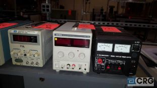 Lot of (3) assorted power supplies, including GW model GPS-1830D, Xantrex, model XHP-42-10SC, and BK