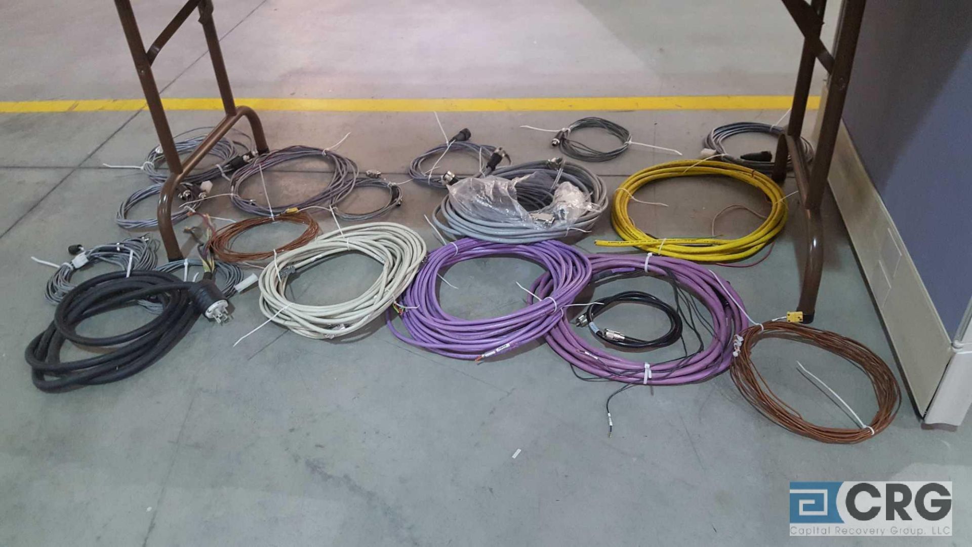 Lot of 35 +/- assorted cables, table excluded - Image 2 of 3