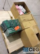 Lot of 117 packs of circuit boards, and 15 boxes of more circuit boards, etc.