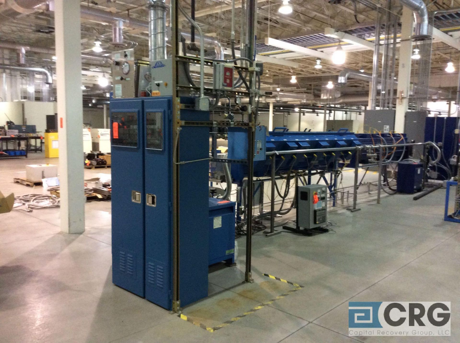 (2) L & L Special Furnace Co TBU 848 tube furnaces, 8 zone each , with PLC controls, (1) Linde multi - Image 13 of 17