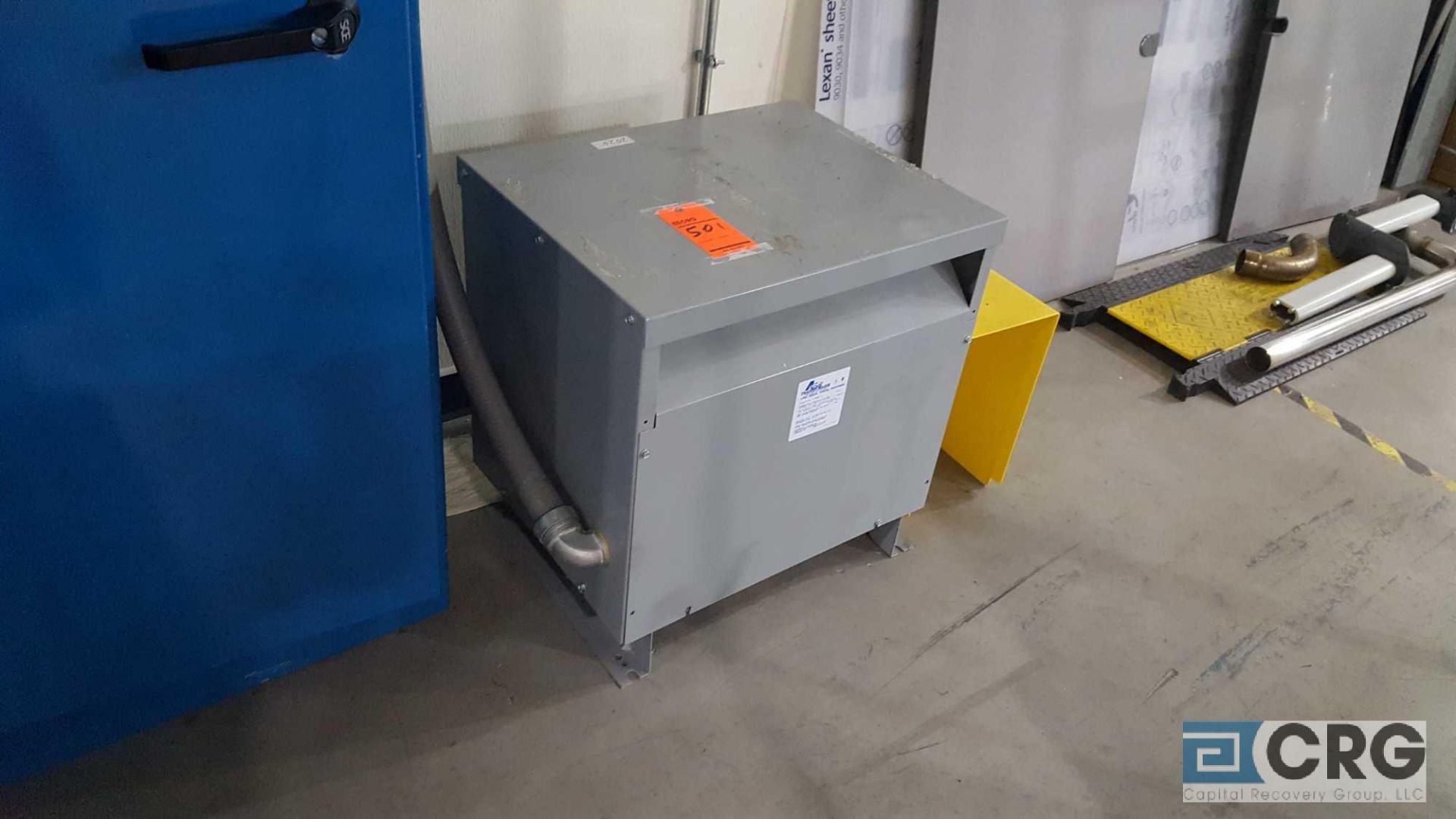 Lot contains 1 Acme Transformer, and one three door control cabinet - Image 2 of 4