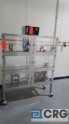 6 door portable dry cabinet, with Terra Universal Dual Purge System, with contents.