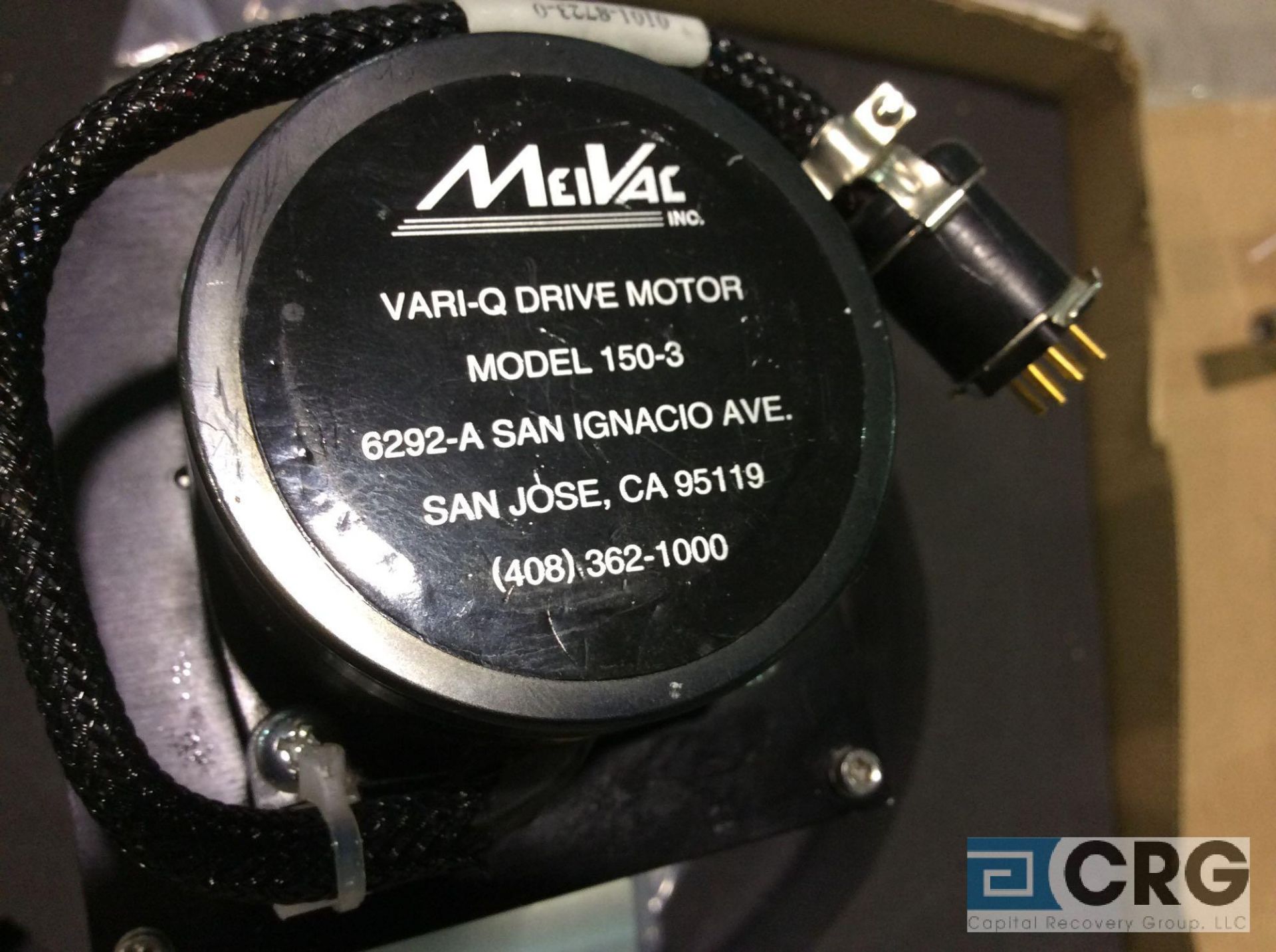 MeiVac Vari-Q stainless steel Throttle Valve Mn VQ-16-ASA-SS-SM with Melvac Vari-Q servo drive - Image 2 of 3