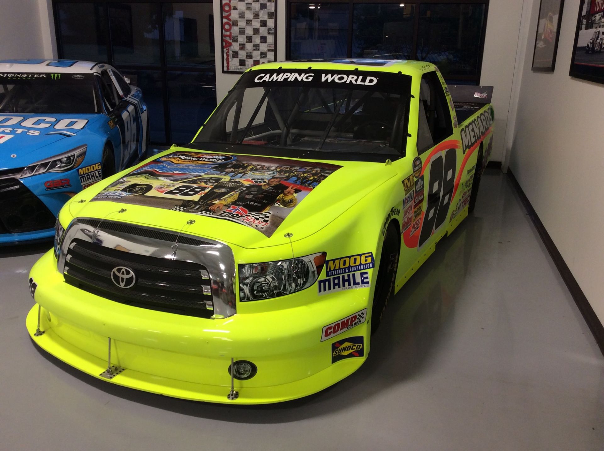 Toyota Tundra NASCAR truck series race truck rolling chassis - Image 2 of 2