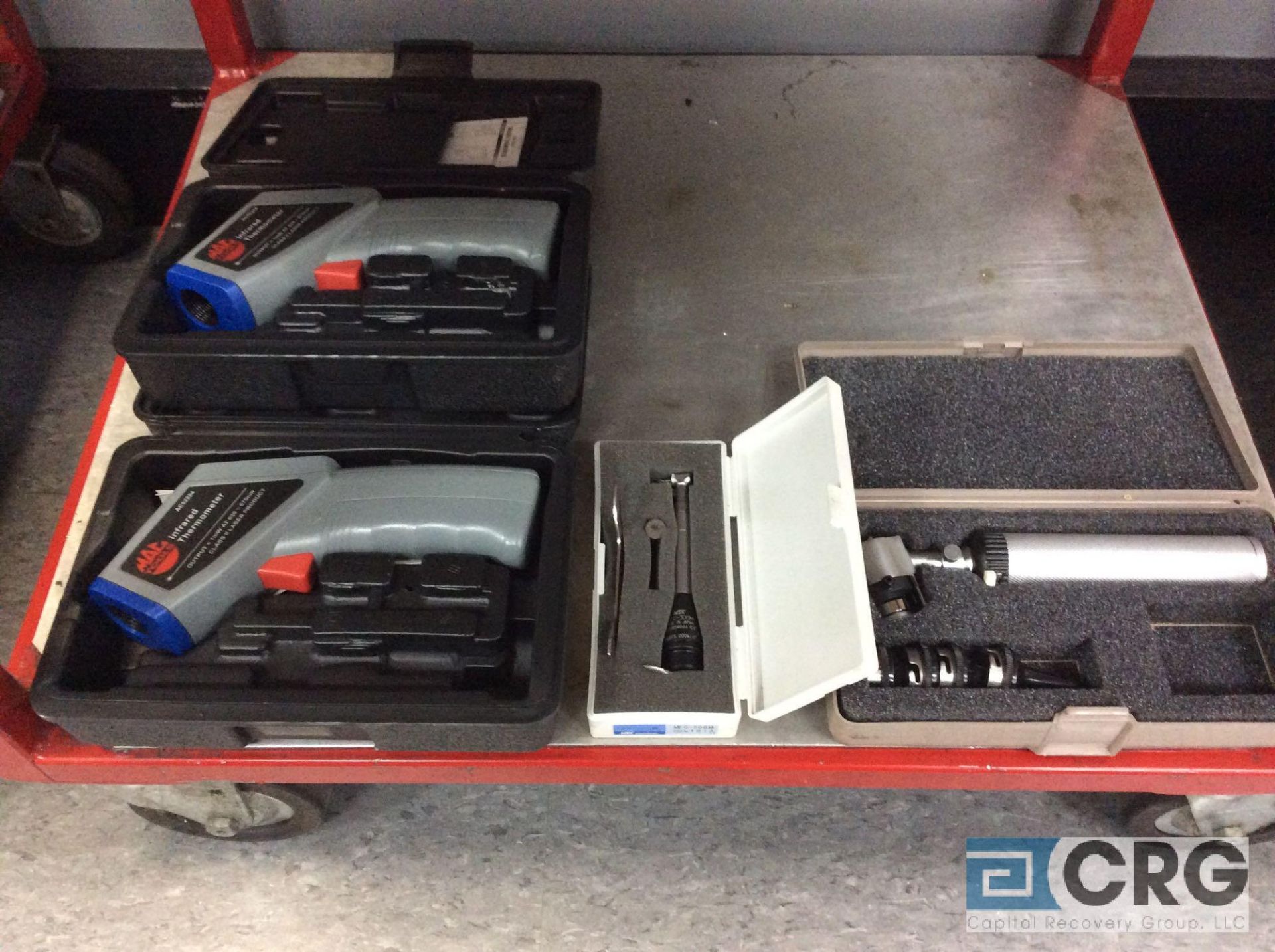 Lot pf inspection instruments including (2) Clavis belt tension meters, Stress-Tel Ultrasonic - Image 2 of 2