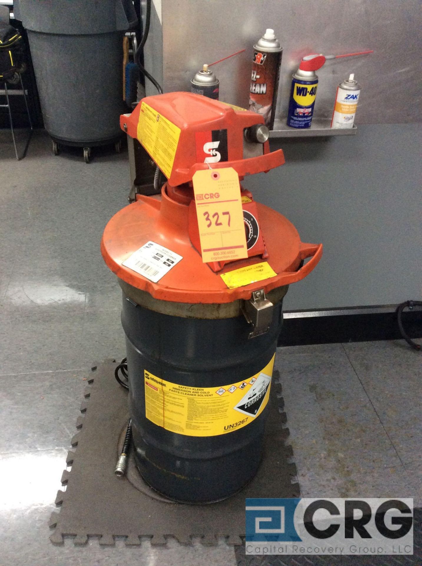 Safety Kleen Immersion and cold parts cleaner, mn 11 (LOCATED IN BLDG 1 CARB/INJECTION LAB)
