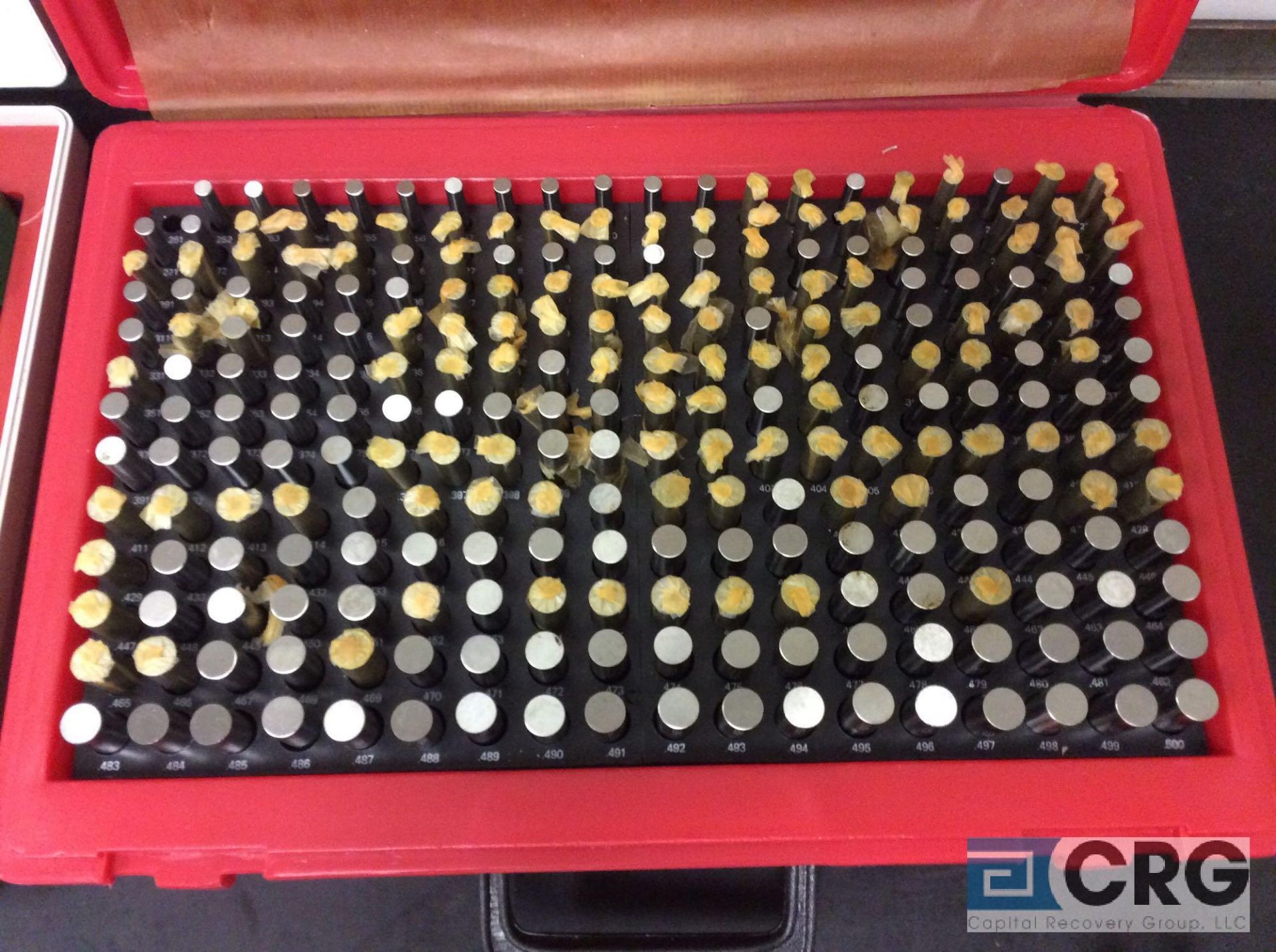Lot of (3) asst pin gage sets including M4 minus .626-.750, M3 minus .501-.625 and M2 minus .251-. - Image 4 of 4