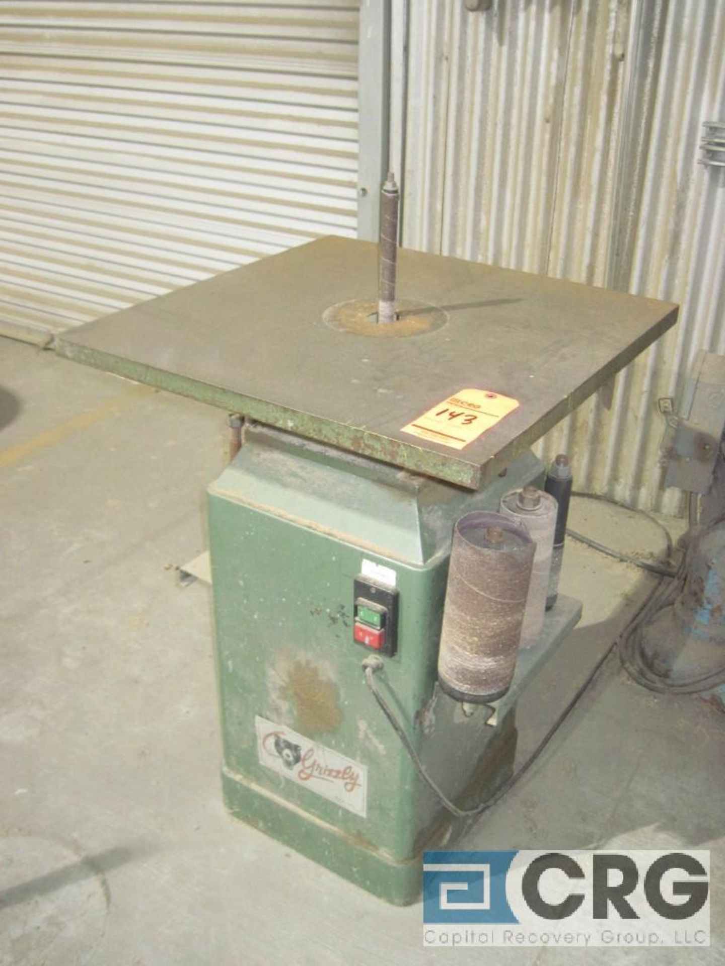 Grizzly spindle sander, 1 phase