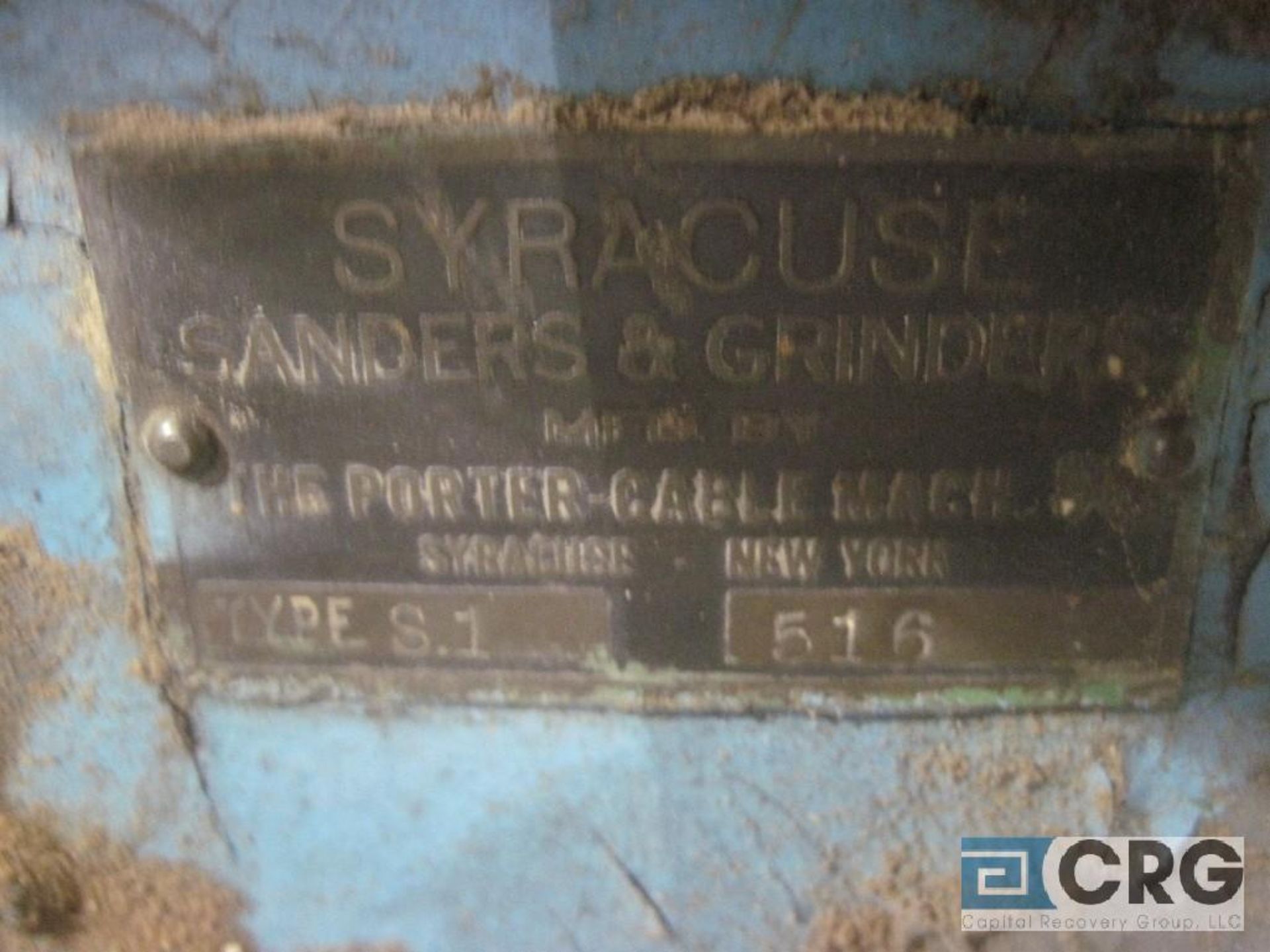 Syracuse vintage spindle sander, 1 phase - Image 2 of 2