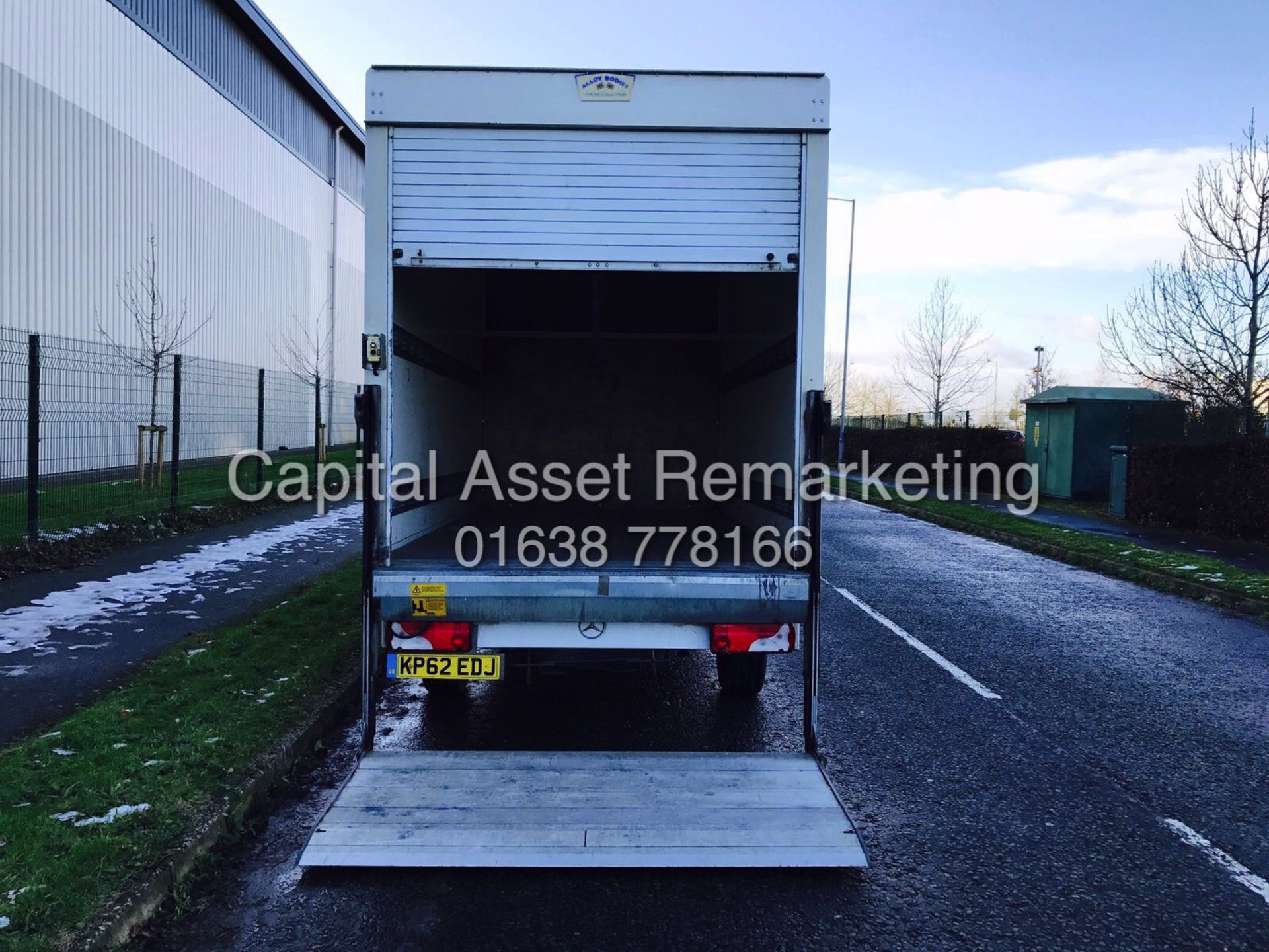 MERCEDES SPRINTER 313CDI "130BHP - 6 SPEED" 14FT LWB LUTON BOX VAN - TAIL LIFT (2013 MODEL) CRUISE - Image 13 of 14