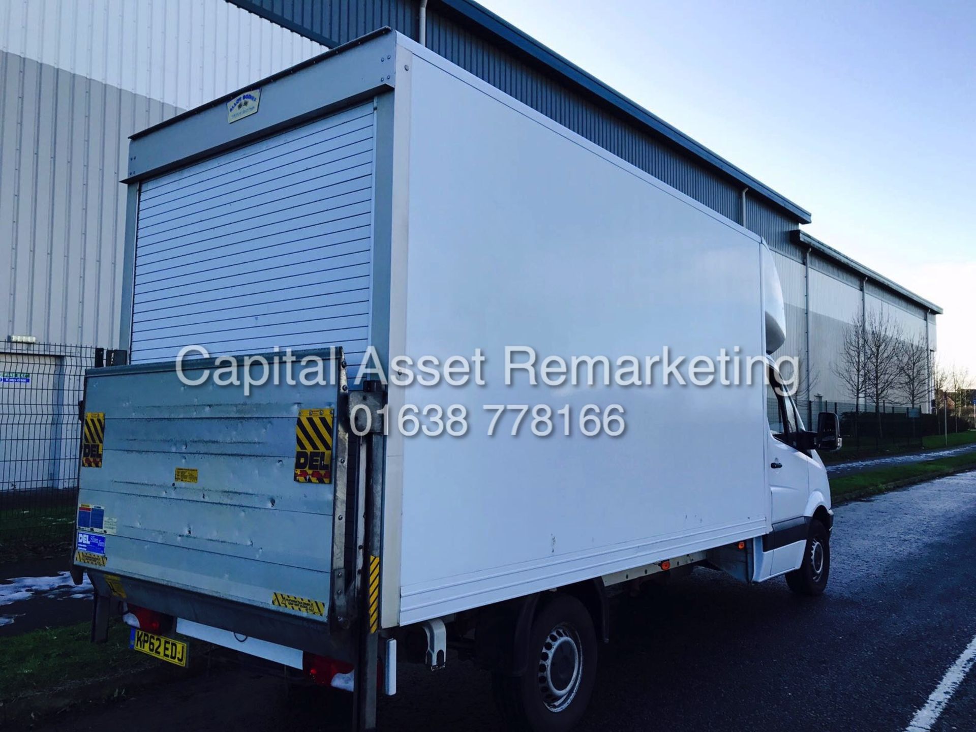 MERCEDES SPRINTER 313CDI "130BHP - 6 SPEED" 14FT LWB LUTON BOX VAN - TAIL LIFT (2013 MODEL) CRUISE - Image 6 of 14