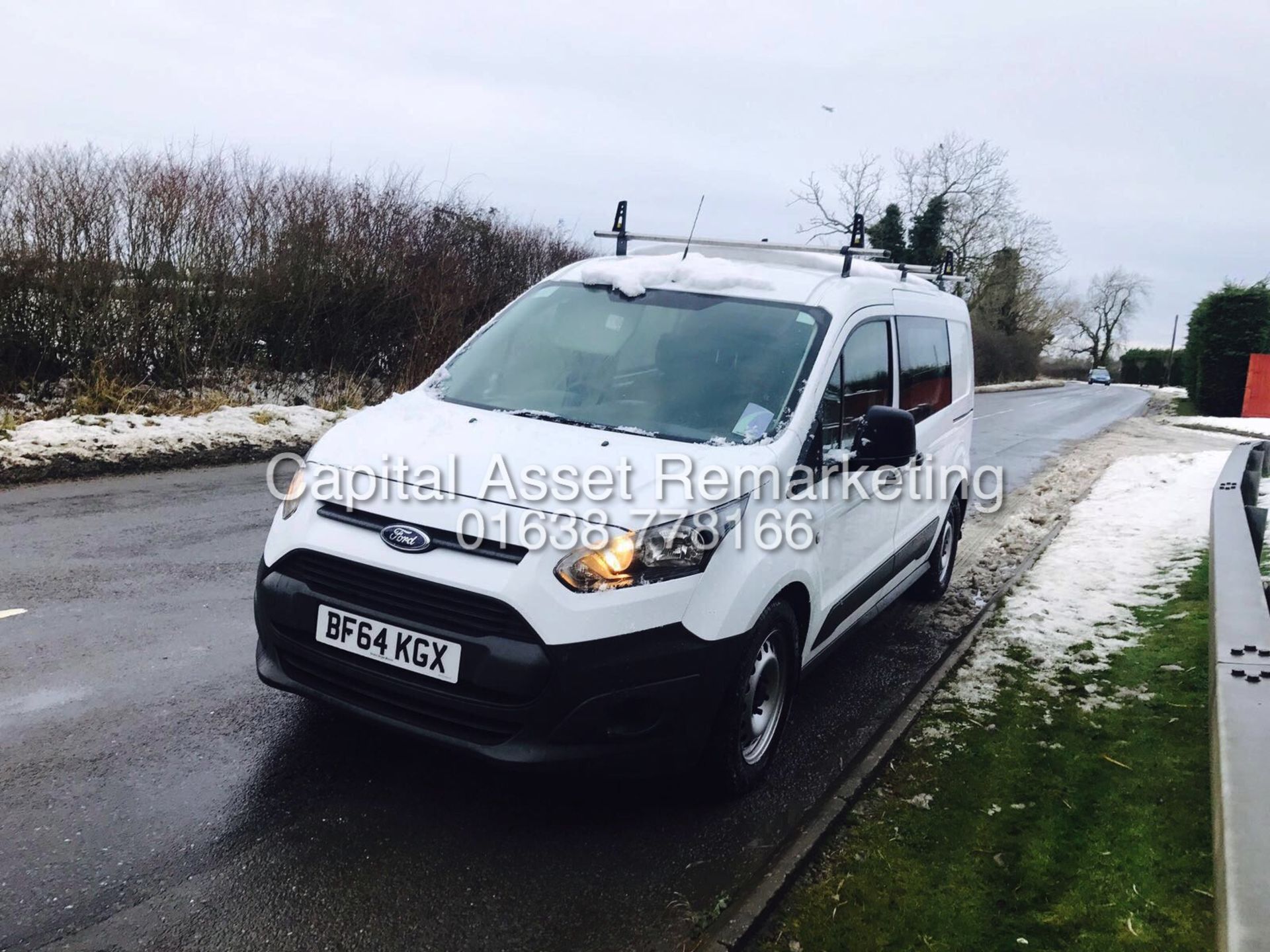 FORD TRANSIT CONNECT T230 LWB "DUELINER 5 SEATER/ CREW/ COMBI VAN - 64 REG - 1 OWNER - FSH - RARE!! - Image 5 of 15