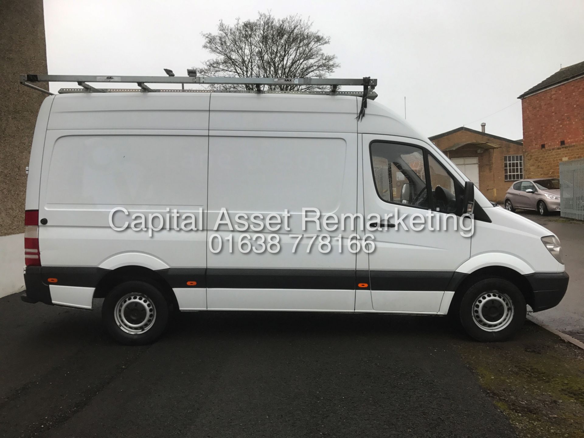 MERCEDES SPRINTER 313CDI "130BHP - 6 SPEED" MWB / HI TOP (12 REG) ONLY 59K MILES FROM NEW - Image 2 of 12