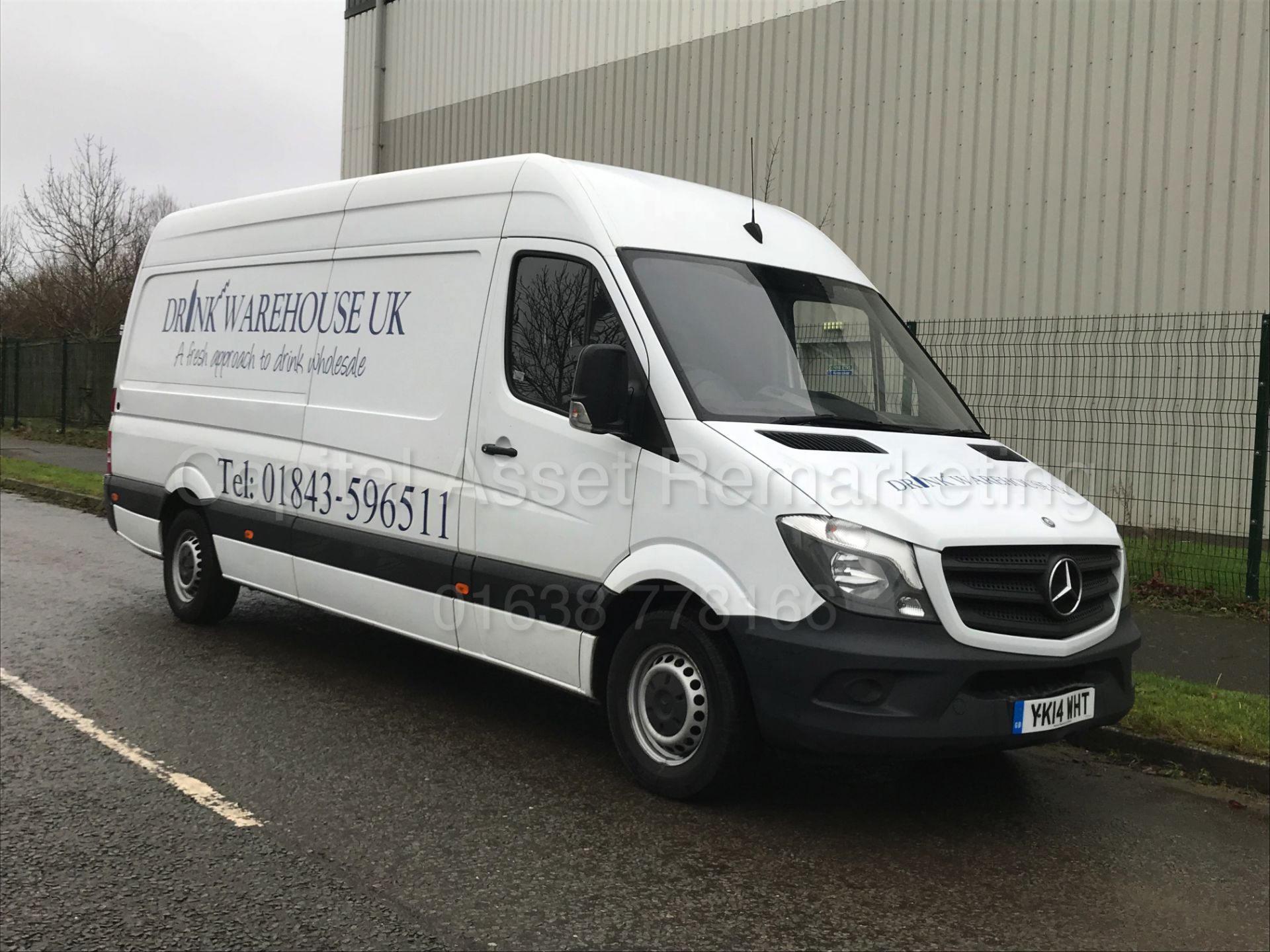 (ON SALE) MERCEDES SPRINTER 313CDI "130BHP - 6 SPEED" LWB / HI TOP (14 REG - NEW SHAPE) LOW MILEAGE - Image 2 of 24