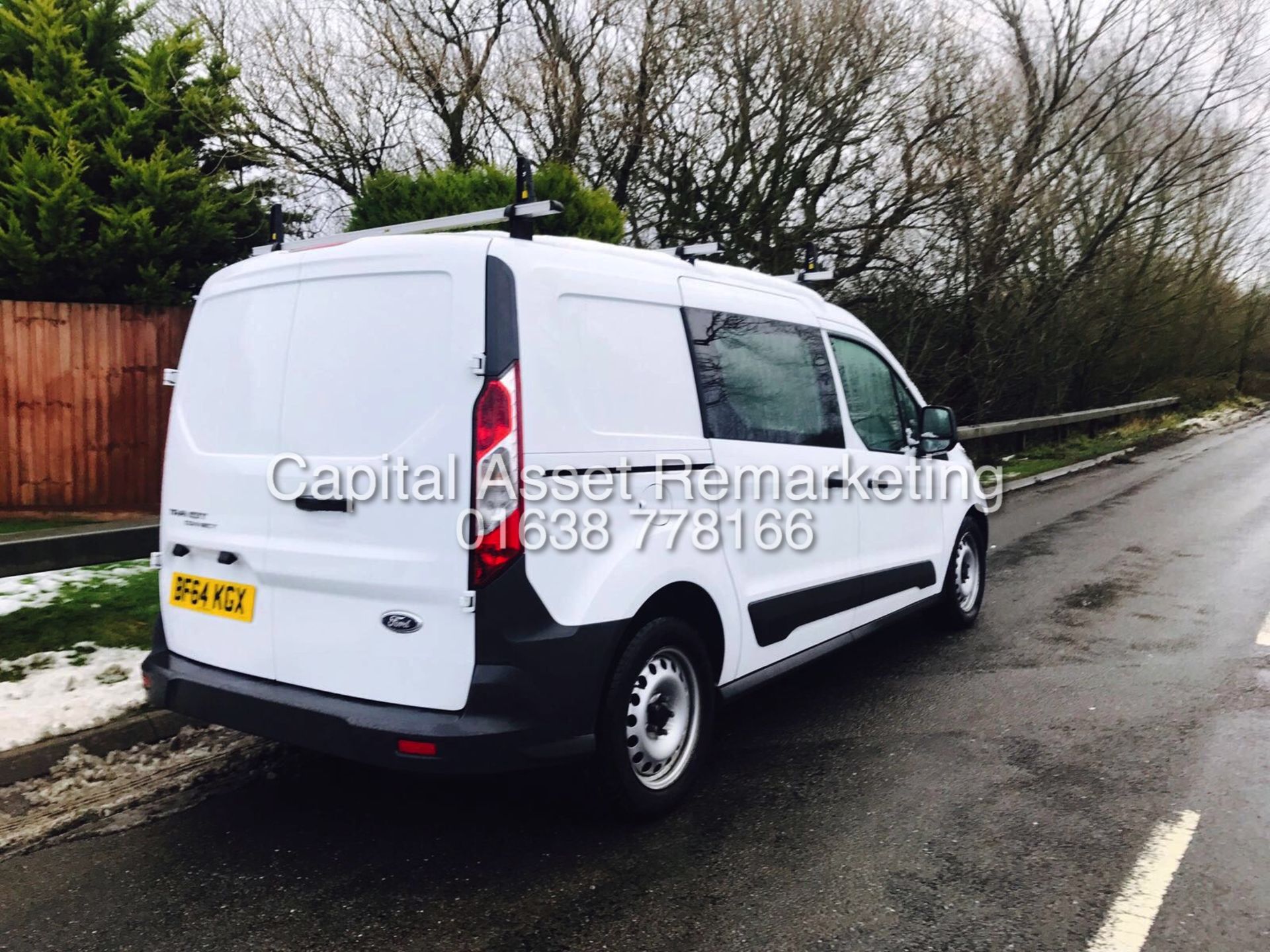 FORD TRANSIT CONNECT T230 LWB "DUELINER 5 SEATER/ CREW/ COMBI VAN - 64 REG - 1 OWNER - FSH - RARE!! - Image 3 of 15