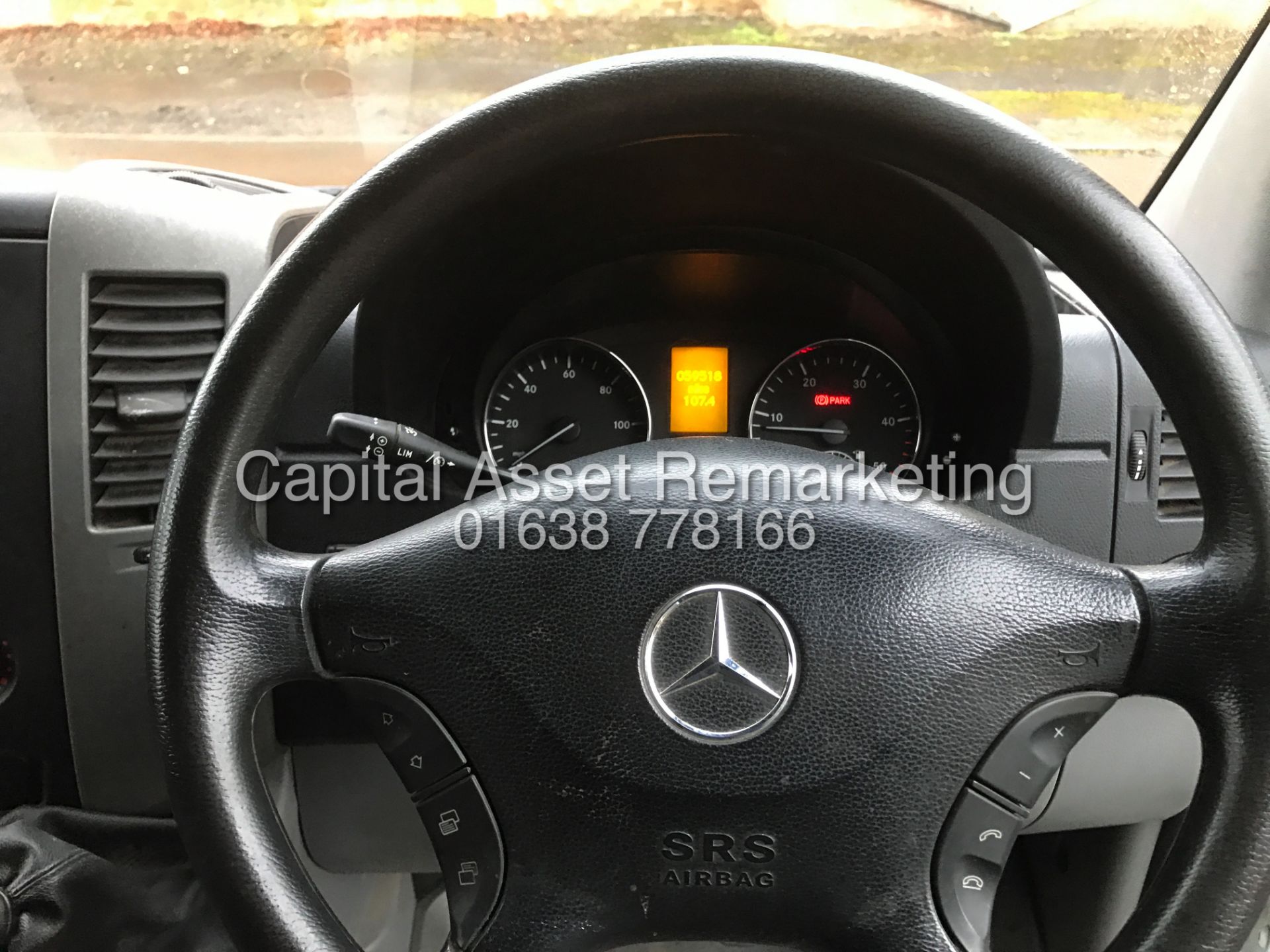 MERCEDES SPRINTER 313CDI "130BHP - 6 SPEED" MWB / HI TOP (12 REG) ONLY 59K MILES FROM NEW - Image 10 of 12