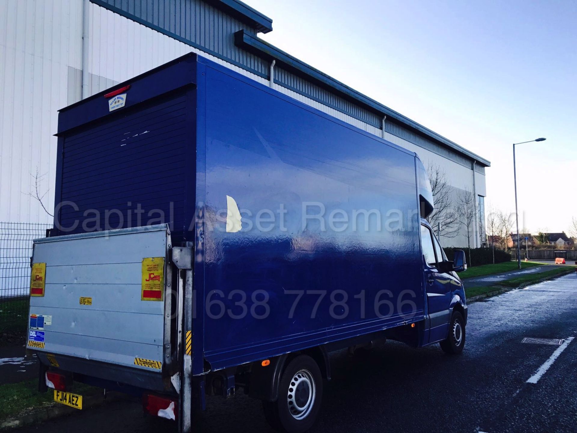 MERCEDES SPRINTER 313CDI "130BHP - 6 SPEED" 14 FT LUTON BOX VAN (14 REG - NEW SHAPE) TAIL LIFT !!! - Image 6 of 15