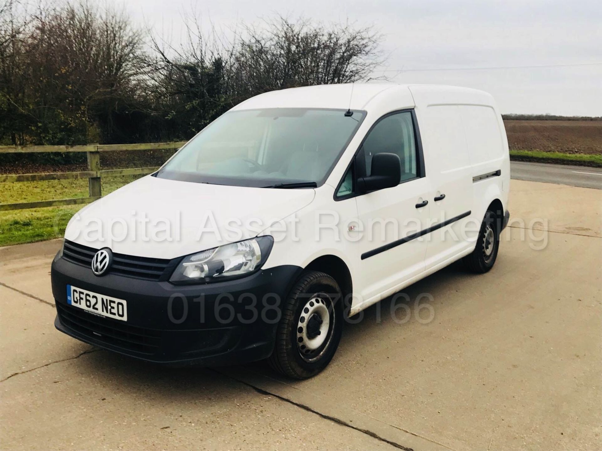 VOLKSWAGEN CADDY C20 'MAXI LWB' (2013 MODEL) 1.6TDI-102 BHP *AIR CON - STOP/START* (50 MPG+) NO VAT - Image 3 of 20