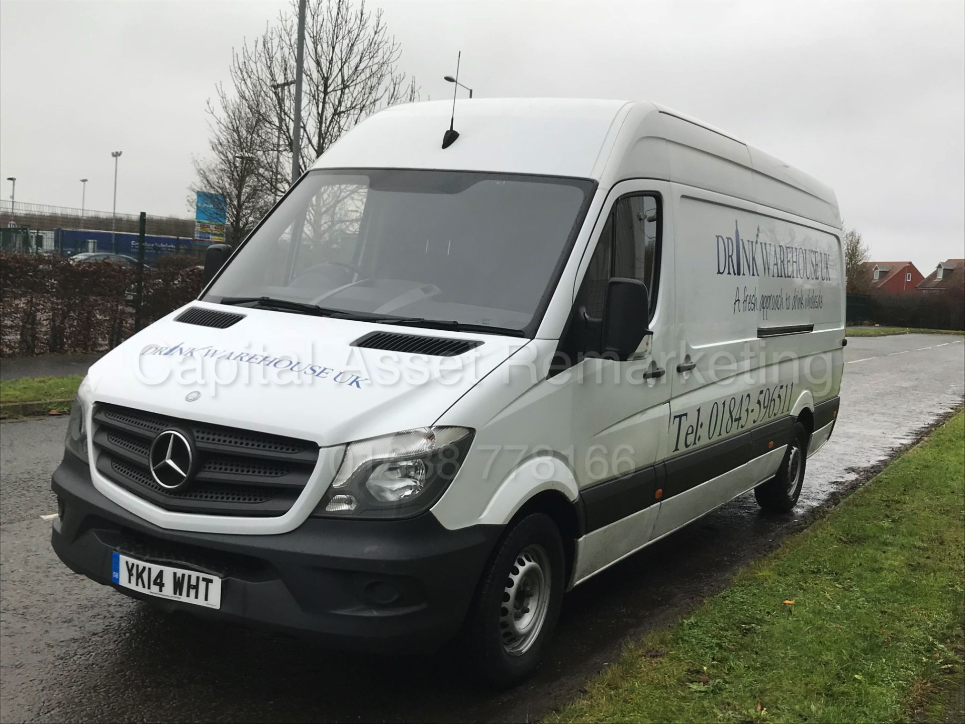 (ON SALE) MERCEDES SPRINTER 313CDI "130BHP - 6 SPEED" LWB / HI TOP (14 REG - NEW SHAPE) LOW MILEAGE - Image 4 of 24