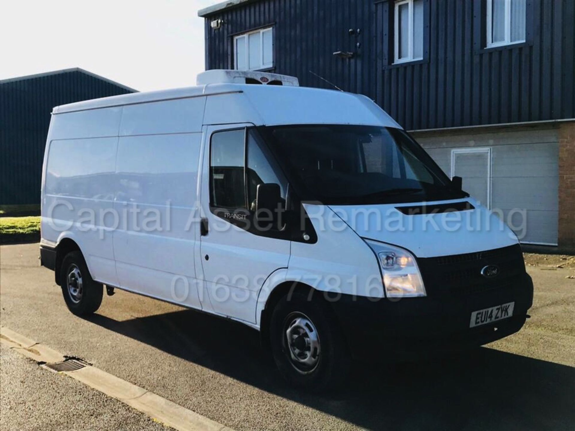 (On Sale) FORD TRANSIT 125 T350 'LWB - FRIDGE / FREEZER VAN' (2014) '2.2 TDCI - 6 SPEED' **SAT NAV**