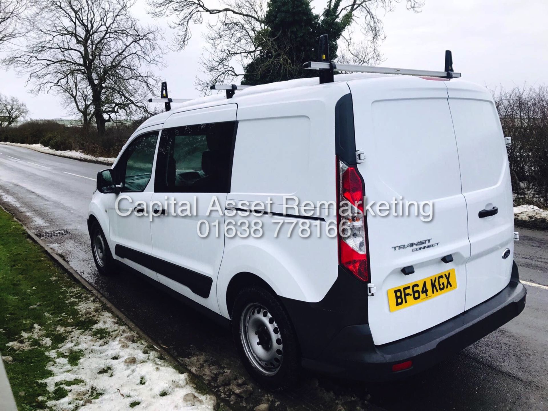 FORD TRANSIT CONNECT T230 LWB "DUELINER 5 SEATER/ CREW/ COMBI VAN - 64 REG - 1 OWNER - FSH - RARE!!