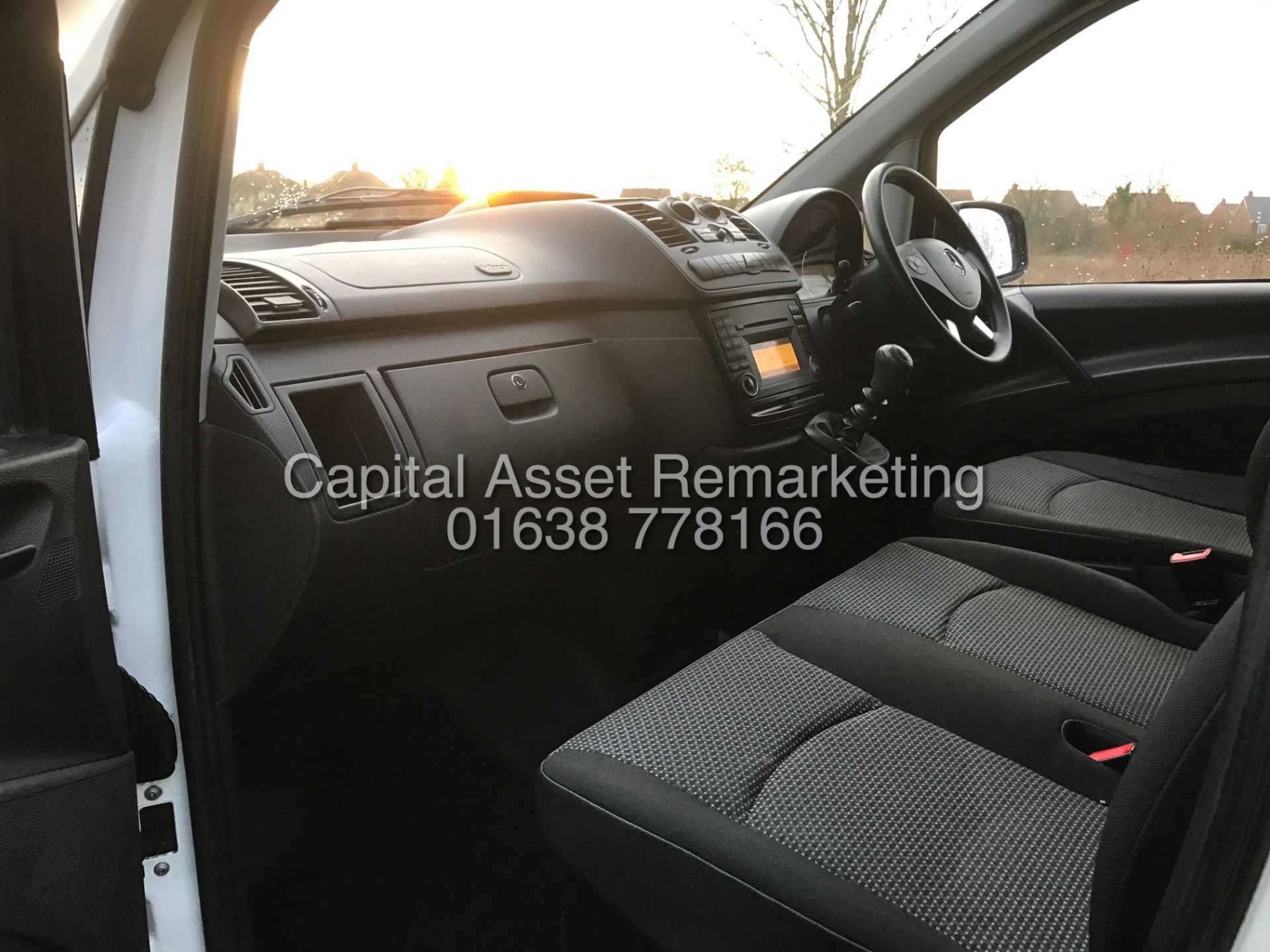 MERCEDES VITO 113CDI LWB (2015 MODEL - NEW SHAPE) 1 OWNER - LOW MILES - ELEC PACK - 130BHP - 6 SPEED - Image 13 of 16