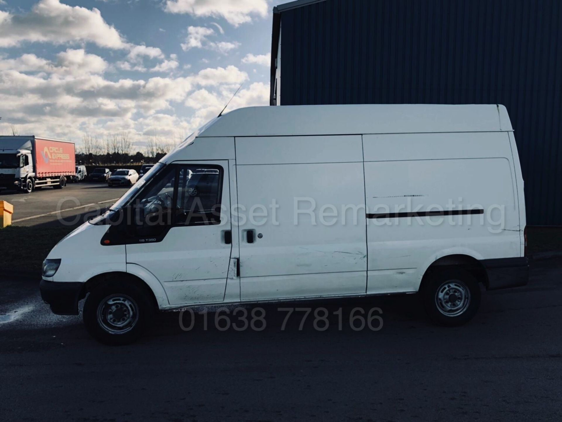 FORD TRANSIT 115 T350 'LWB HI-ROOF' (2006 MODEL) '2.4 TDCI - 115 BHP - 5 SPEED' (NO VAT - SAVE 20%) - Image 2 of 20