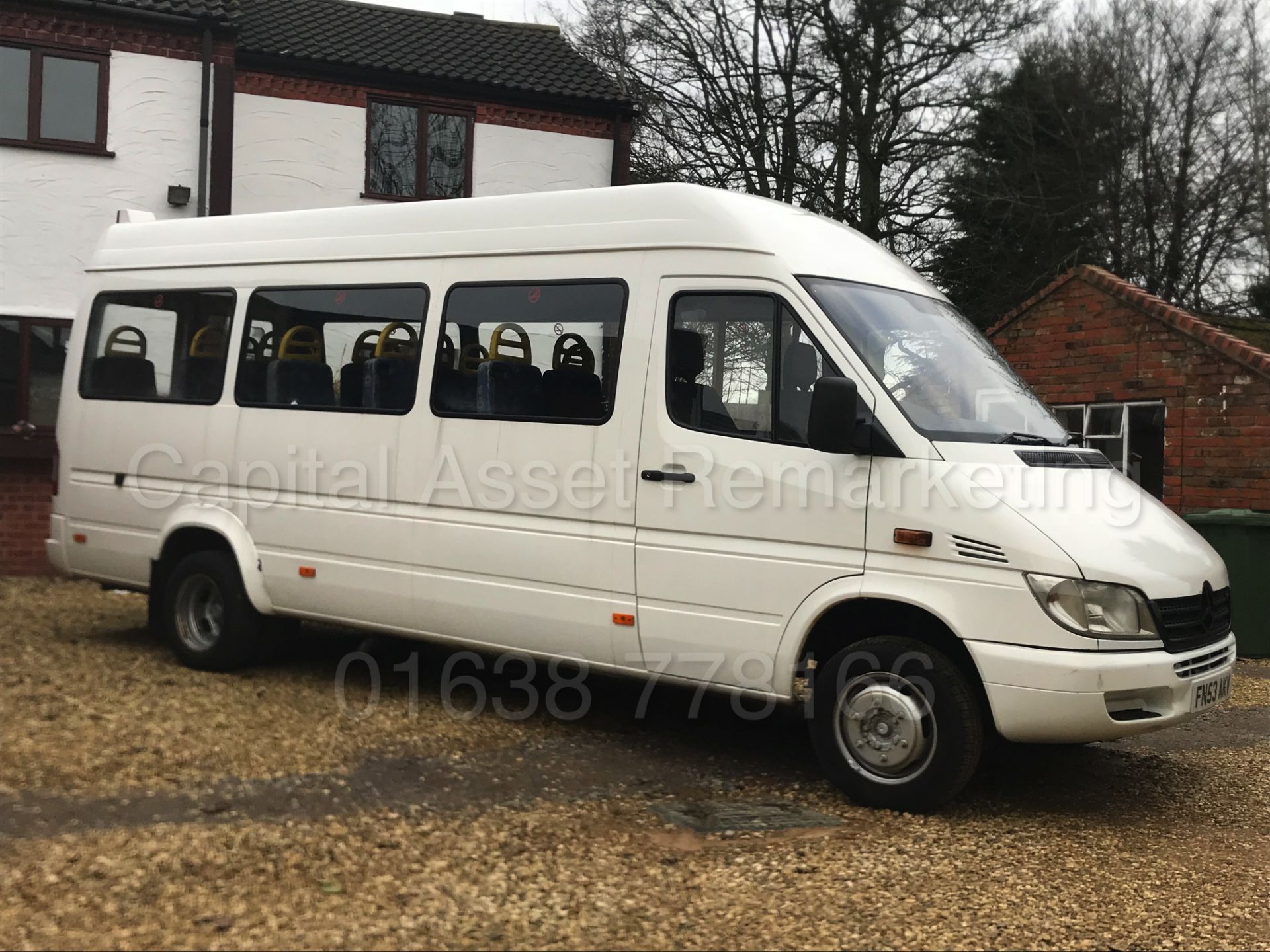 (ON SALE) MERCEDES-BENZ 411 CDI 'LWB - 16 SEATER MINI-BUS' (2004 MODEL) 'COACH INTERIOR' WHEEL CHAIR - Image 8 of 25