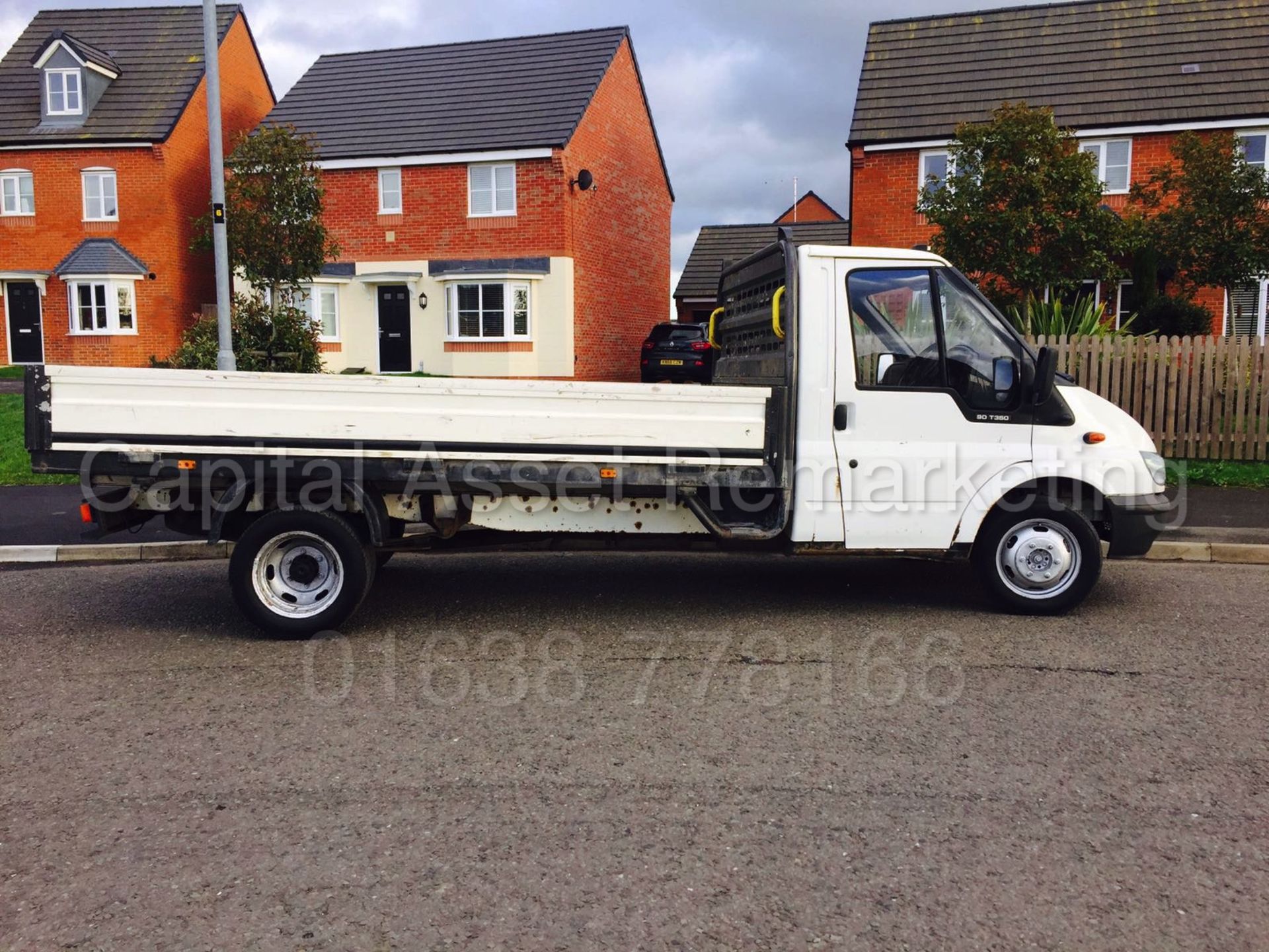 FORD TRANSIT 90 T350 'LWB - DROPSIDE' (2005 - 05 REG) '2.4 TDCI - 5 SPEED' (NO VAT - SAVE 20%) - Image 7 of 14