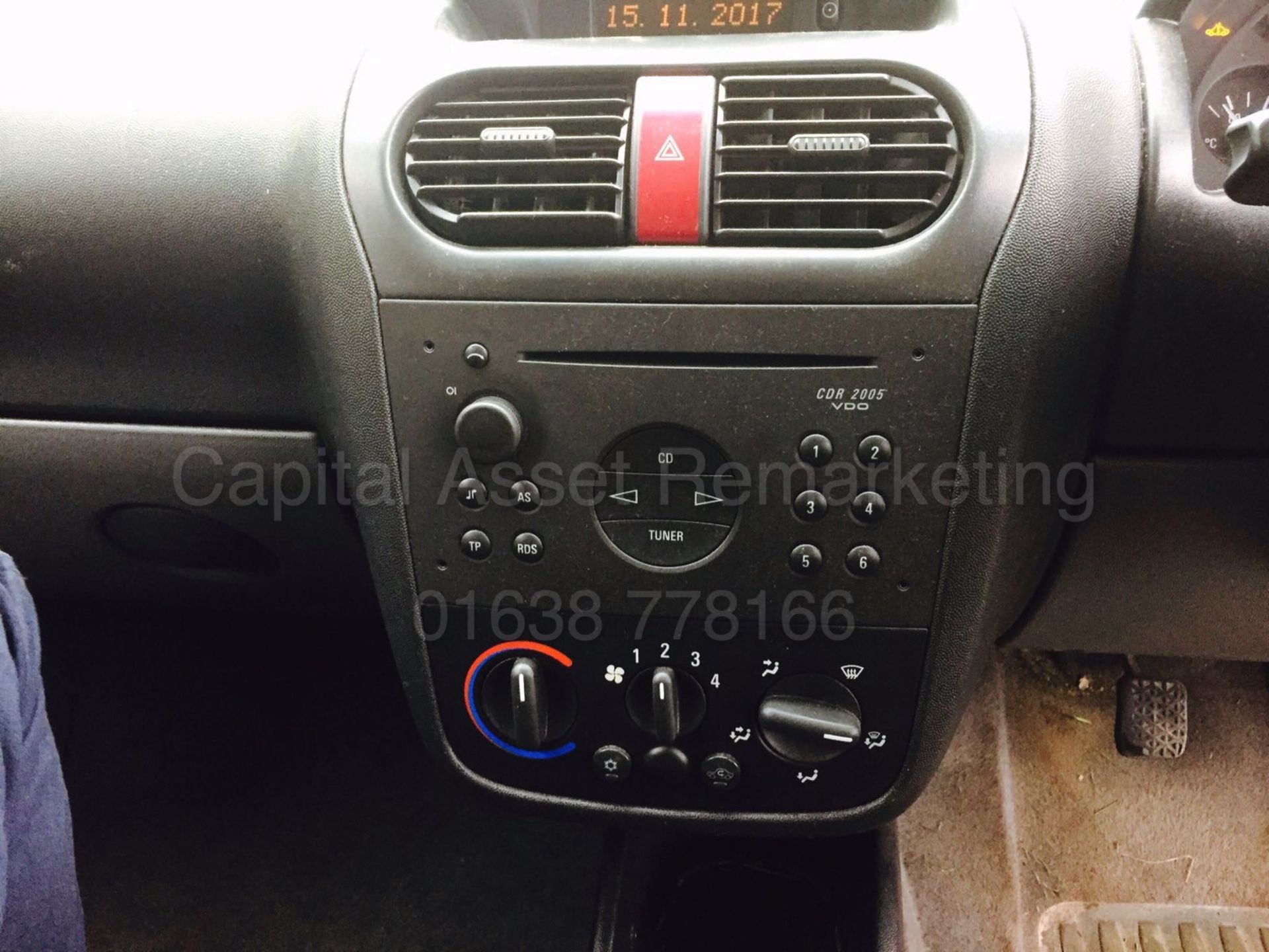 VAUXHALL COMBO 1700 'PANEL VAN' (2003 - 03 REG) '1.7 DI - 5 SPEED' (NO VAT - SAVE 20%) - Image 12 of 15